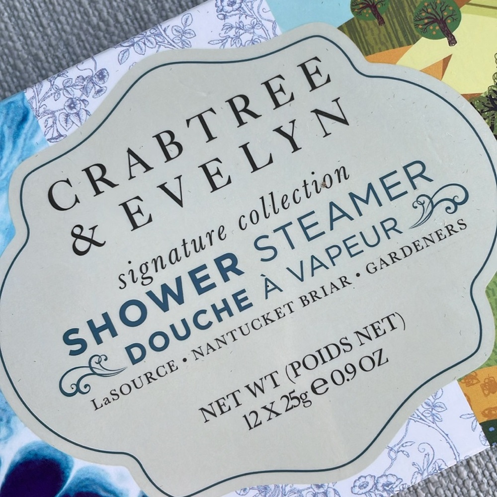 Crabtree & Evelyn Shower Steamer Tablets 12pc set - Picture 3 of 12